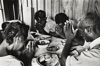 ALFRED EISENSTAEDT (1898-1995) Cotton Field * Entryway * Saying Grace * Sharecropper Lonnie Fair and Family.